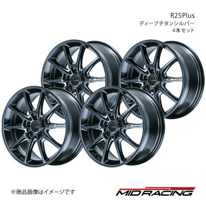 MID RACING/R25Plus J[NX ZVG11 A~zC[4{Zbgy18×8.0J 5-114.3 INSET45 fB[v`^Vo[z