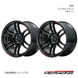 MID RACING/R26 VG^ 170n A~zC[2{Zbgy17×7.0J 5-100 INSET48 NX^ubNz