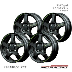 MID RACING/R50 TypeS fJ~j B38A A~zC[4{Zbgy15×5.0J 4-100 INSET45 Z~OXubNz