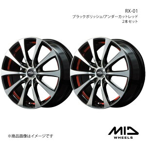 MID WHEELS/RX-01 XebvS RPn A~zC[2{Zbgy16×6.5J 5-114.3 INSET48 ubN|bV/A_[Jbgbhz