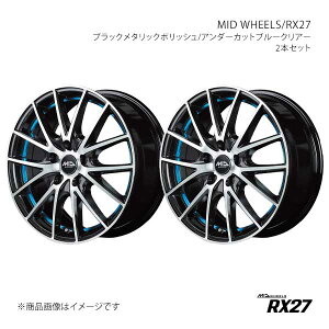 MID WHEELS/RX27 VG^ N#P17n A~zC[2{Zbgy15×6.0J 5-100 INSET45 BKBzF7475605334503LN×2