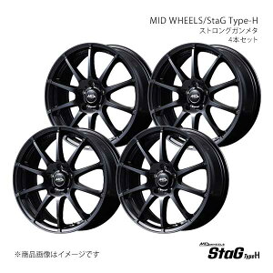 MID WHEELS/StaG Type-H XCtgX|[c ZC33S A~zC[4{Zbgy17×7.0J 5-114.3 INSET48 SGMzS76B77057348GM00×4
