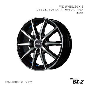 MID WHEELS/SX-2 GuBS DA17W A~zC[1{y14×4.5J 4-100 INSET45 BKBzX15A44543345BL00