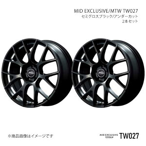 MIDGNXN[Vu/MTW TW027 A~zC[2{Zbgy19×8.0J 5-114.3 INSET33 SBUzMID EXCLUSIVE/MTW TW027 X18A980573330301×2