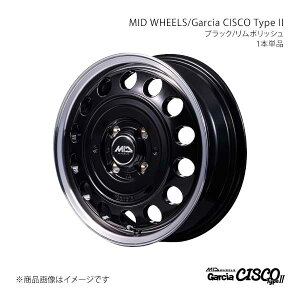 MID WHEELS/Garcia CISCO TypeII SRX}C MX81S/MX91S A~zC[1{y14×4.5J 4-100 INSET45 BRPzD70644543345BKP0