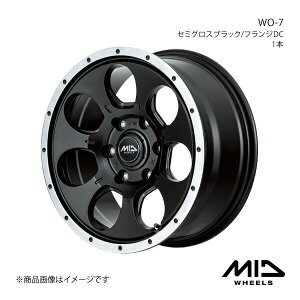 MID WHEELS/WO-7 nCG[X/WAXG[X 200n A~zC[1{y16×6.5J 6-139.7 INSET38 Z~OXubN/tWDCz