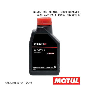 MOTUL `[ ԗpGWIC NISMO ENGINE OIL 10W60 RB26DETT(jX GWIC 10W60 RB26DETT) 10W-60 1L×6{ 104341×6