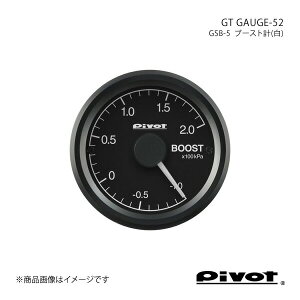 pivot s{bg GT GAUGE-52 u[Xgv()52 GSB-5