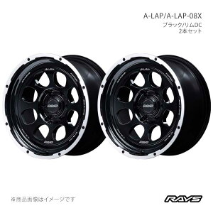 RAYS ���C�Y �G�[���b�v A-LAP-08X �A���~�z�C�[��2�{�Z�b�g�y18×8.5J 6-139.7 INSET49 BD�z10248854916BD×2