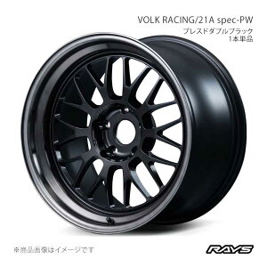 RAYS ���C�Y �{���N���[�V���O 21A �X�y�b�NPW �A���~�z�C�[��1�{�P�i�y18×9.5J 5-114.3 INSET20 PW�z03828952095PW
