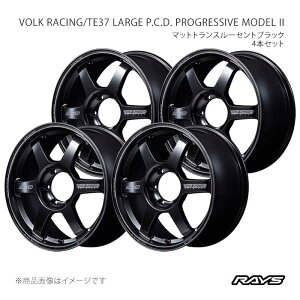 RAYS �{���N���[�V���O TE37 ���[�WP.C.D. �v���O���b�V�u���f��2 Black Shadow LTD. �A���~�z�C�[��4�{�Z�b�g�y18×8.5J 6-139.7 INSET53 PH�z02228855316PH×4
