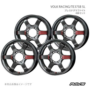 RAYS ���C�Y �{���N���[�V���O TE37SB SL �A���~�z�C�[��4�{�Z�b�g�y18×8.5J 6-139.7 INSET22 PG�z06868852216PG×4