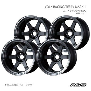 RAYS ���C�Y �{���N���[�V���O TE37V �}�[�N2 �A���~�z�C�[��4�{�Z�b�g�y18×11J 5-114.3 INSET-30 MF�z06028119005MF×4