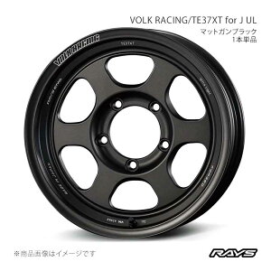 RAYS �{���N���[�V���O TE37XT for J UL �W���j�[�V�G�� JB74W �t�����g/���A���p �A���~�z�C�[��2�{�Z�b�g�y16×6J 5-139.7 INSET-6 MT�z06466606615MT×2