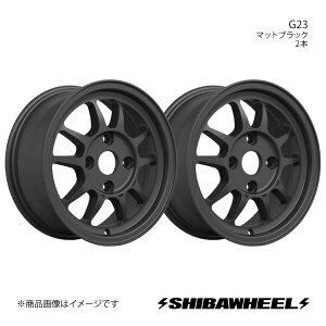SHIBATIRE Vo^C VozC[ G23 A~zC[2{Zbg 14×6.0J 4-100 INSET38 }bgubN G14-01MB×2