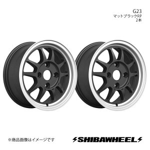 SHIBATIRE Vo^C VozC[ G23 A~zC[2{Zbg 15×8.0J 4-100 INSET25 }bgubNRP G15-09MBP×2