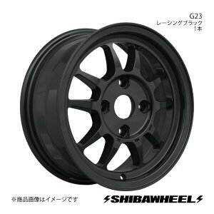 SHIBATIRE Vo^C VozC[ G23 A~zC[1{ 14×6.0J 4-100 INSET38 [VOubN G14-01RB