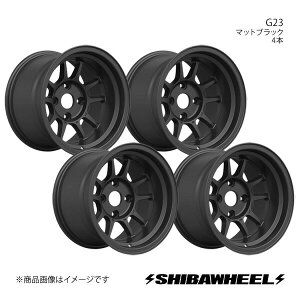 SHIBATIRE Vo^C VozC[ G23 A~zC[4{Zbg 14×9.0J 4-114.3 INSET-25 }bgubN G14-03MB×4