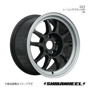 SHIBATIRE Vo^C VozC[ G23 A~zC[1{ 15×8.0J 4-100 INSET25 [VOubNRP G15-09RBP