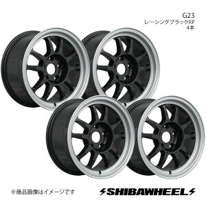 SHIBATIRE Vo^C VozC[ G23 A~zC[4{Zbg 15×8.0J 4-100 INSET30 [VOubNRP G15-11RBP×4