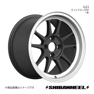 SHIBATIRE Vo^C VozC[ G23 A~zC[1{ 15×8.5J 4-100 INSET30 }bgubNRP G15-15MBP