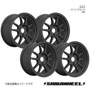 SHIBATIRE Vo^C VozC[ G23 A~zC[4{Zbg 15×8.0J 4-100 INSET30 }bgubN G15-11MB×4
