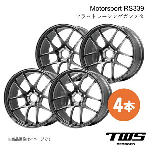 TWS eB[_u[GX RS339 zC[ 4{y18×8.0J 5/112 INSET45 tbg[VOK^(FRGM)z