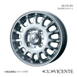 VICENTE/04 EV GuCS DA17W A~zC[1{ y13×4.5B 4-100 INSET50 SILVER(Vo[)z0035663