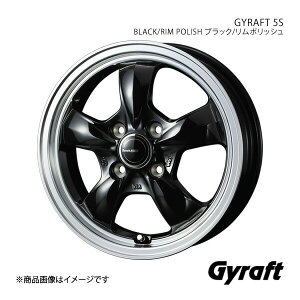 Gyraft/5S Xy[VA/Xy[VAx[X MK53S/MK33V A~zC[1{y14×4.5J 4-100 INSET45 BLACK/RIM POLISHz 0041115