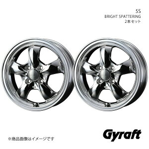 Gyraft/5S ANA P10n 14/15C` ^CTCY(185/60-15) A~zC[2{Zbgy15×5.5J 4-100 INSET42 BRIGHT SPATTERINGz0041428×2