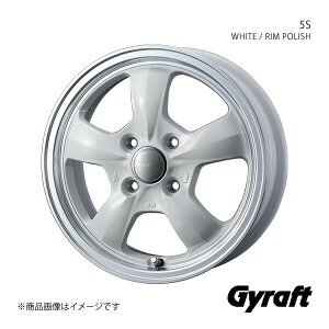 Gyraft/5S ANeBgbN HA6/7/8/9 ^CTCY(145R12 8PR) A~zC[1{ y12×4.0B 4-100 INSET43 WHITE/RIM POLISHz 0041117