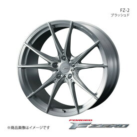 F ZERO/FZ-2 ヴェルファイア 20系 アルミホイール1本【20×8.5J 5-114.3 INSET38 ブラッシュド】0039016