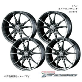 F ZERO/FZ-2 フォレスター SK系 アルミホイール4本セット【20×8.5J5-114.3 INSET48 ダイヤモンドブラック】0039017×4