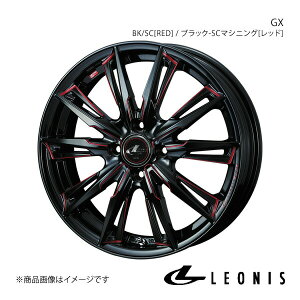 LEONIS/GX tBbg GR1/GR2/GR3/GR4/GS4/GS6 A~zC[1{y17×6.5J 4-100 INSET50 BK/SC[RED](ubN/SC}VjO[bh])z0039351
