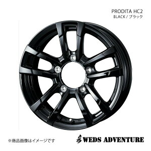 WEDS-ADVENTURE/PRODITA HC2 Wj[VG JB74 A~zC[1{ y15×6.0J 5-139.7 INSET0 BLACK(ubN)z 0040991