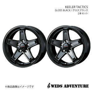 WEDS-ADVENTURE/KEELER TACTICS JEEP lQ[h BU13/BU14/BU24 A~zC[2{Zbgy17×7.0J 5-110 INSET35 GLOSS BLACKz0039729×2
