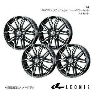 LEONIS/LM ANA P10n NXI[o[ A~zC[4{Zbgy17×6.5J 4-100 INSET42 BMCMCz0040800×4