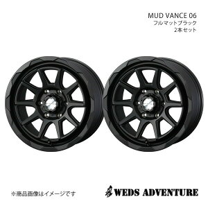 WEDS-ADVENTURE/MUD VANCE 06 nCbNXT[t 210n A~zC[2{Zbgy17×8.0J 6-139.7 INSET20 FULL MAT BLACKz0040208×2