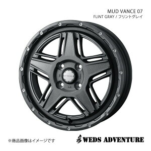 WEDS-ADVENTURE/MUD VANCE 07 Ag/AgGR HA25S/HA35S A~zC[1{y14×4.5J 4-100 INSET45 FLINT GRAY(tgOC)z 0040541