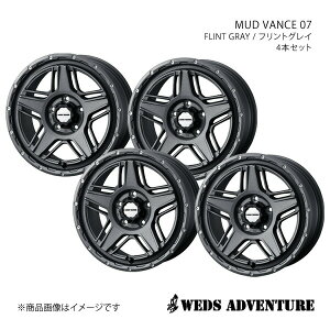 WEDS-ADVENTURE/MUD VANCE 07 GXeB} 50n A~zC[4{Zbgy16×7.0J 5-114.3 INSET38 FLINT GRAYz0040547×4