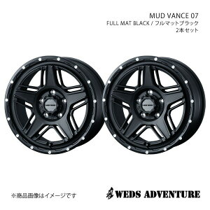 WEDS-ADVENTURE/MUD VANCE 07 GNvXNX GK/GLn A~zC[2{Zbgy17×7.0J 5-114.3 INSET40 FULL MAT BLACKz0040537×2