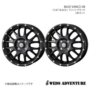 WEDS-ADVENTURE/MUD VANCE 08 [NX ML21S A~zC[2{Zbgy14×4.5J 4-100 INSET45 FLINT BLACKz0041121×2