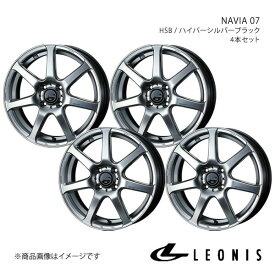 LEONIS/NAVIA 07 アクア P10系 X-URBAN アルミホイール4本セット【17×6.5J4-100 INSET42 HSB】0039561×4