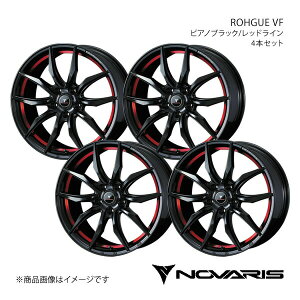 NOVARIS/ROHGUE VF XJCC V37 FR EPBԏ ^C(225/50-18) zC[4{Zbgy18×8.0J 5-114.3 INSET42 sAmubN/bhCz0040071×4