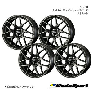 WedsSport/SA-27R ANA P10n ^CTCY(195/45-17) A~zC[4{Zbgy17×6.5J 4-100 INSET42 EJ-BRONZEz0074182×4
