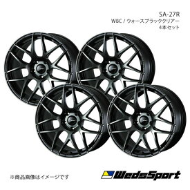 WedsSport/SA-27R ハリアー 80系 4WD アルミホイール4本セット【17×7.5J 5-114.3 INSET45 WBC】0074170×4