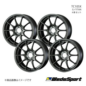 WedsSport/TC105X VrbN Type-R FL5 A~zC[4{Zbgy18×9.0J 5-120 INSET45 EJ-TITANz0073642×4