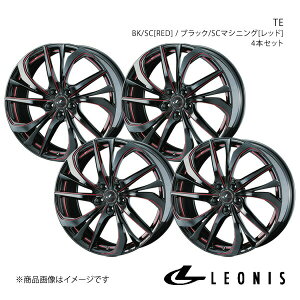 LEONIS/TE CR-Z ZF1/ZF2 A~zC[4{Zbgy18×7.0J 5-114.3 INSET47 BK/SC[RED]z0038776