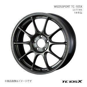 WEDSSPORT TC-105X EFbYX|[c eB[V[ C`}S GbNX zC[ 1{Pi 0073572 y16×7.0J 4-100 INSET43 EJ-TITANz