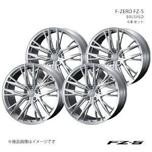F-ZERO FZ-5 Gt[bgt@Cu zC[ 4{Zbg 0040765×4 y21×8.5J 5-114.3 INSET38 BRUSHEDz